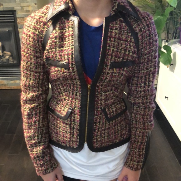 Bebe moto jacket with pockets NWT size 2 - Picture 14 of 15